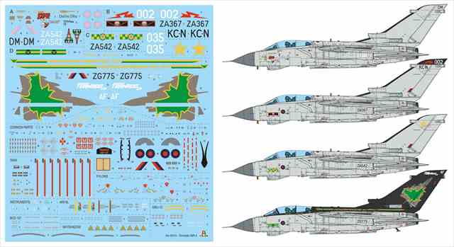 イタレリ 1/32 トーネード GR.4 (パイロット人形付き)タミヤ扱い プラモデル T25425の画像