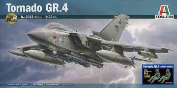 イタレリ 1/32 トーネード GR.4 (パイロット人形付き)タミヤ扱い プラモデル T25425の画像