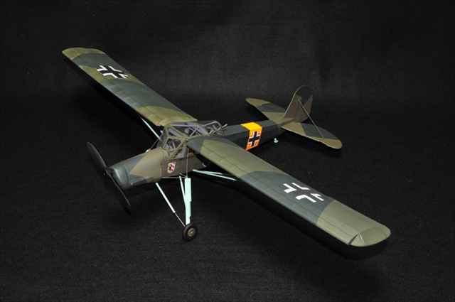 スタジオミド 1/24 バルサフライヤー フィーゼラー・シュトルヒ　組み立てキット BF03の画像