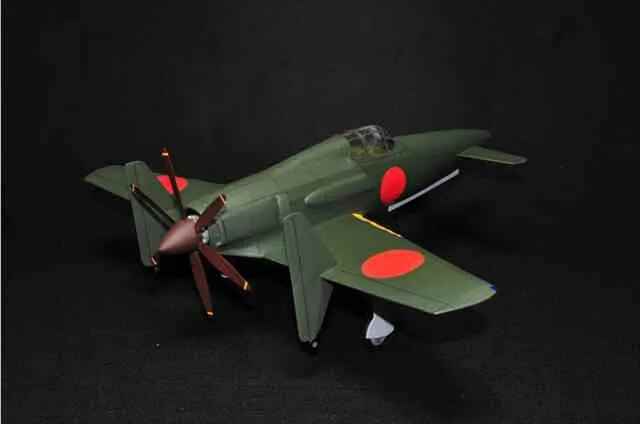 スタジオミド 1/24 バルサフライヤー 日本海軍局地戦闘機 震電 組み立てキット BF04の画像