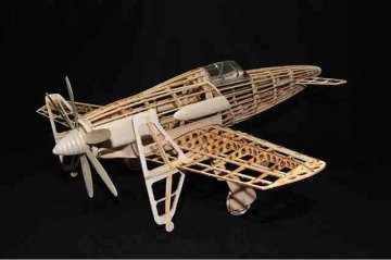 スタジオミド 1/24 バルサフライヤー 日本海軍局地戦闘機 震電 組み立てキット BF04の画像