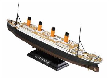 童友社 1/700 凄!プラモデル R.M.S タイタニック LED付 プラモデルキット SGP22の画像