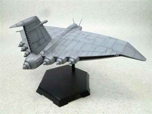 アオシマ 1/700 未来少年コナン 空中要塞ギガント プラモデル CONAN01の画像