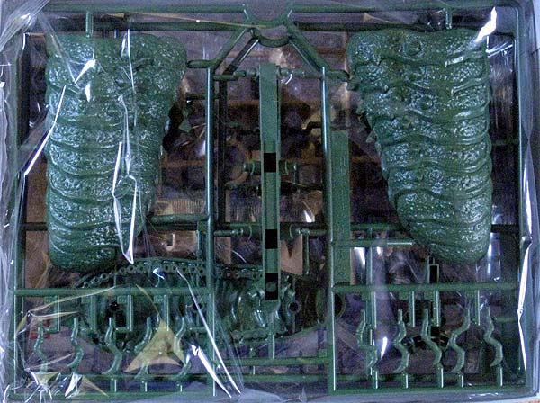 バンダイ 1/20 風の谷のナウシカ 王蟲(オーム)とナウシカ プラモデル SGC04の画像