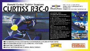 ファインモールド 1/48 紅の豚 カーチスR3C-0非公然水上戦闘機 プラモデル FG02の画像
