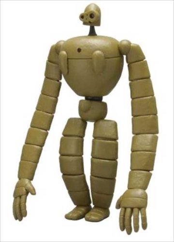 ファインモールド 1/20 天空の城ラピュタ ロボット兵(園丁ver.同スケールのシータ付き) プラモデル FG05の画像