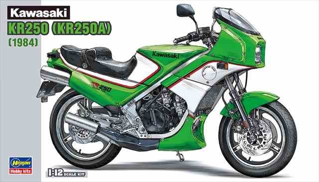 ハセガワ 1/12 カワサキ KR250(KR250A) プラモデル BK12の画像