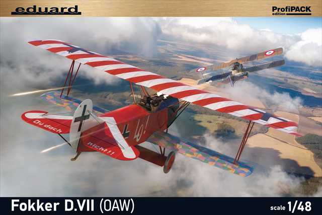 エデュアルド 1/48 フォッカーD.VII (OAW) プロフィパック プラモデル ED8136の画像