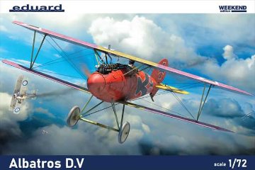 エデュアルド 1/72 アルバトロス D.V ウィークエンドエディション プラモデルキット 7406の画像