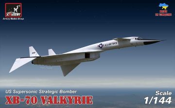 アーモリー 1/144 XB-70 ヴァルキリー 試作戦略爆撃機 プラモデル 14701の画像
