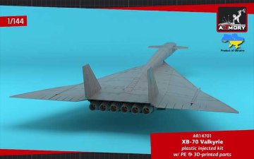 アーモリー 1/144 XB-70 ヴァルキリー 試作戦略爆撃機 プラモデル 14701の画像