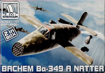 ブレンガン 1/144 バッフェム Ba-349A ナター (2機入り) プラモデル BRP144001の画像