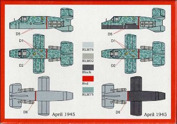 ブレンガン 1/144 バッフェム Ba-349A ナター (2機入り) プラモデル BRP144001の画像