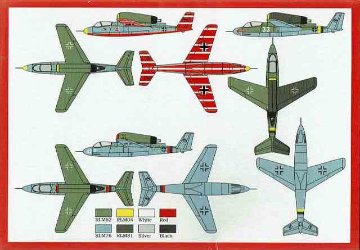 ブレンガン 1/144 ハインケル He-162D プラモデル BRP144005の画像