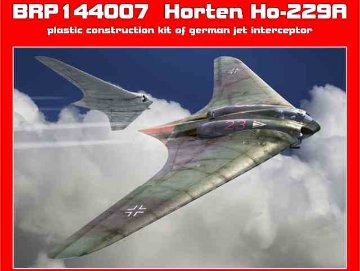 ブレンガン 1/144 ホルテン Ho-229A プラモデル 144007の画像