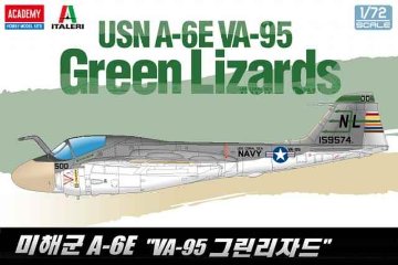 アカデミー 1/72 A-6E “VA-95 グリーン・リザーズ” プラモデル AC12543 2026.07月予定品 の画像