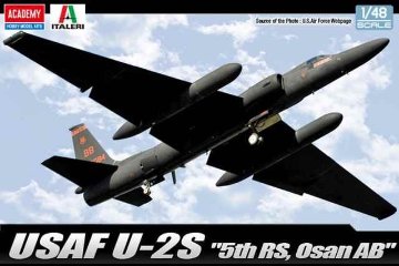 アカデミー 1/48 U-2 アメリカ空軍第5偵察飛行隊 プラモデル AC12307の画像