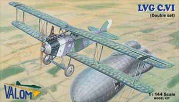 バロム 1/144 LVG C.VI (2機セット) プラモデル VAL14428の画像