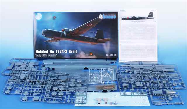 スペシャルホビー 1/48 ハインケル He177A-3 グライフ "ベイビーブリッツボンバー" プラモデル SH48210の画像