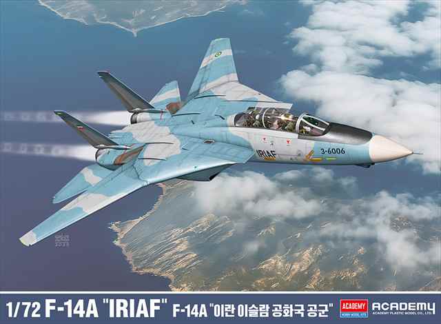 アカデミー 1/72 F-14A トムキャット IRIAF プラモデル AC12594の画像