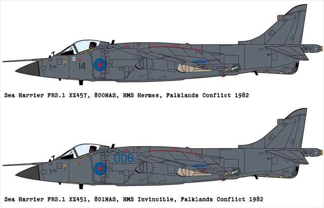 アカデミー 1/144 シーハリアー FRS.1 プラモデル AC12657の画像