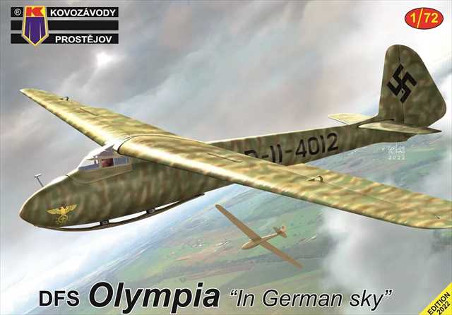 KPモデル 1/72 DFS オリンピア ドイツ上空 プラモデル KP0354の画像