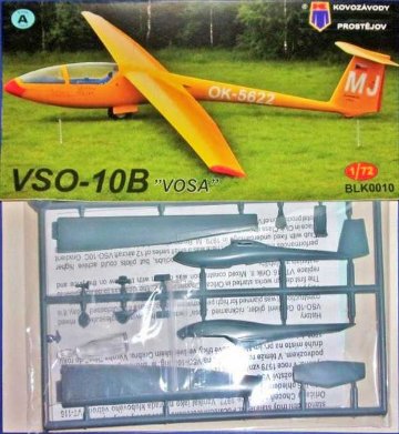 KPモデル 1/72 オリカン VSO-10B グライダー プラモデル BLK0010の画像