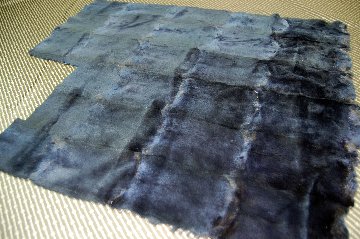 刈毛マスクラットパーツ　ネイビーの画像