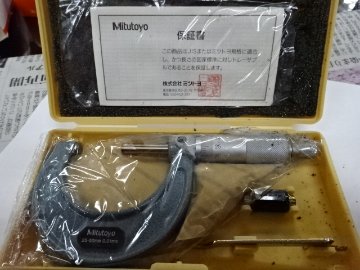 外側マイクロメータの画像