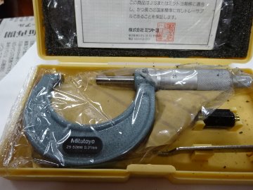 外側マイクロメータの画像