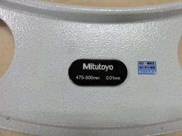 外側マイクロメータの画像