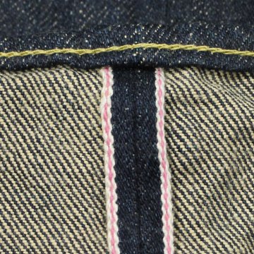 鬼デニム20ozシークレットジーンズ「288ZR」鬼顔綿糸刺繍画像