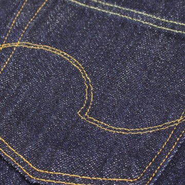 鬼デニム12oz「鬼楽デニム」レディースジーンズの画像