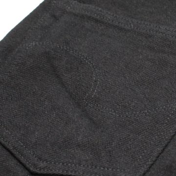 鬼デニム20oz シークレットブラック×ブラックデニム｢622ZR｣の画像