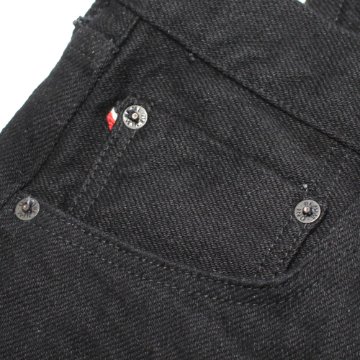 鬼デニム20oz シークレットブラック×ブラックデニム｢622ZR｣の画像