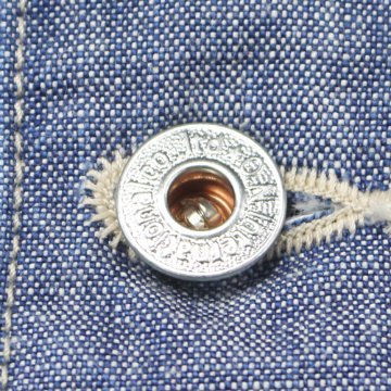 鬼デニム13ozスーパーヘビーシャンブレーカバーオール｢03501-SHVCH｣の画像