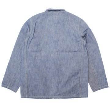 鬼デニム13ozスーパーヘビーシャンブレーカバーオール｢03501-SHVCH｣の画像