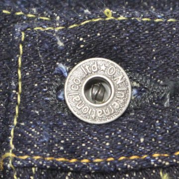 鬼デニム20ozアスファルトデニムジーンズ「288asphalt」の画像