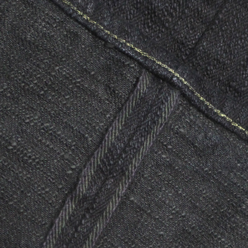 鬼デニム17ozバンピーデニムジーンズ(黒)「277BUMPY-BLK」の画像