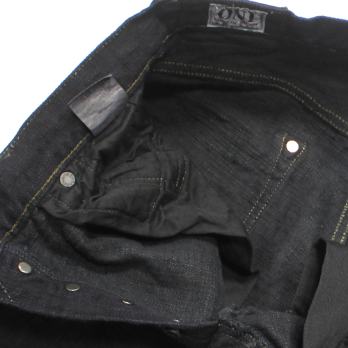 鬼デニム17ozバンピーデニムジーンズ(黒)「277BUMPY-BLK」の画像