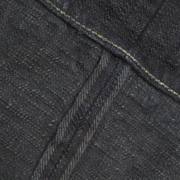 鬼デニム17ozバンピーデニムジーンズ(黒)「277BUMPY-BLK」の画像