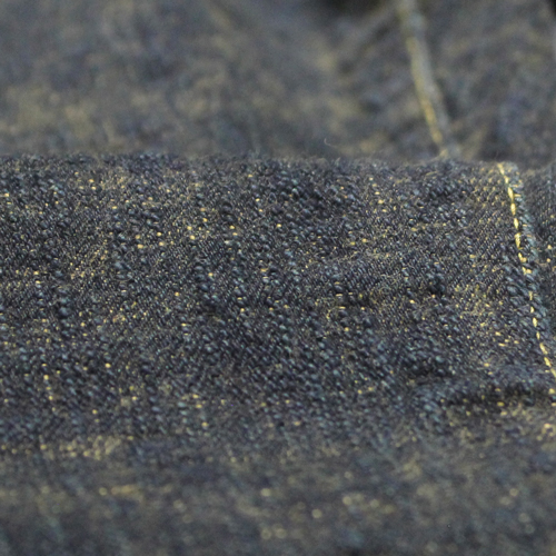 鬼デニム17ozバンピーデニムジーンズ(黄土)「277BUMPY-ODO」の画像