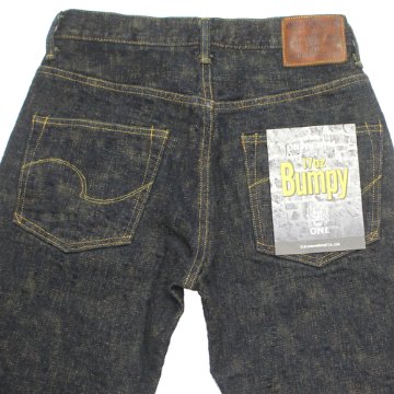 鬼デニム17ozバンピーデニムジーンズ(黄土)「277BUMPY-ODO」の画像
