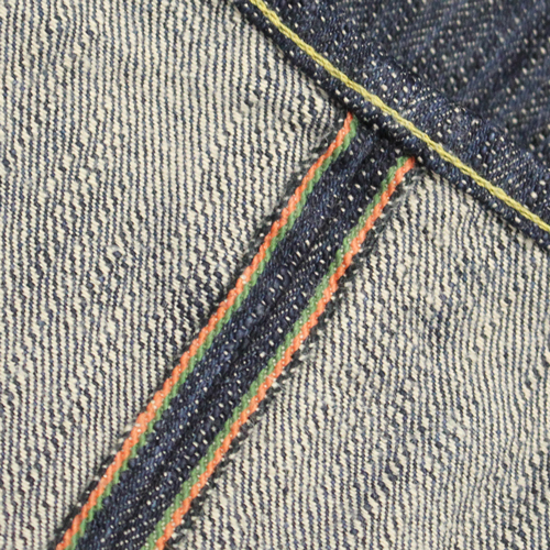 鬼デニム16oz天然藍鬼枷デニムジーンズ(レギュラーストレート)「270-鬼KASE」の画像