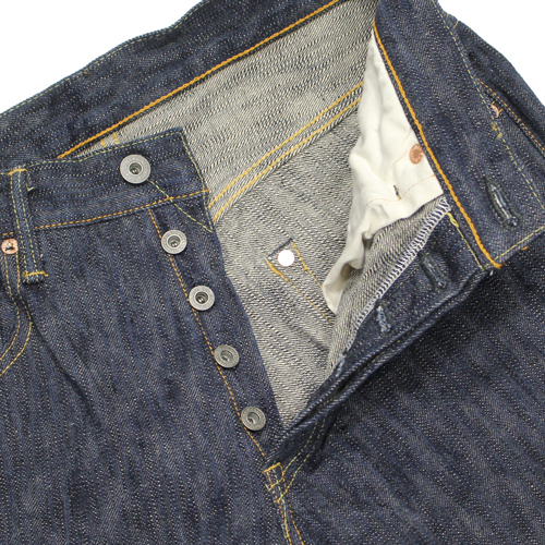 鬼デニム16oz天然藍鬼枷デニムジーンズ(レギュラーストレート)「270-鬼KASE」の画像