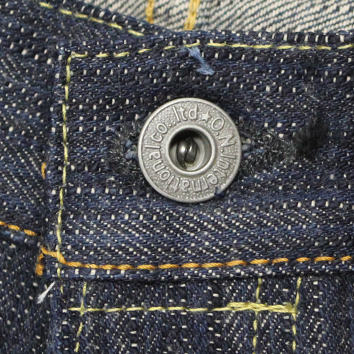 鬼デニム16oz天然藍鬼枷デニムジーンズ(レギュラーストレート)「270-鬼KASE」の画像