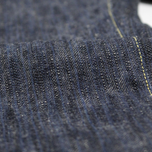 鬼デニム16oz天然藍鬼枷デニムジーンズ(ワイドストレート)「200-鬼KASE」の画像