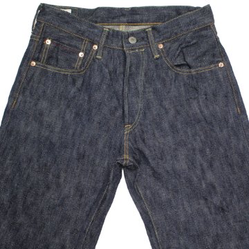 鬼デニム16oz天然藍鬼枷デニムジーンズ(ワイドストレート)「200-鬼KASE」の画像