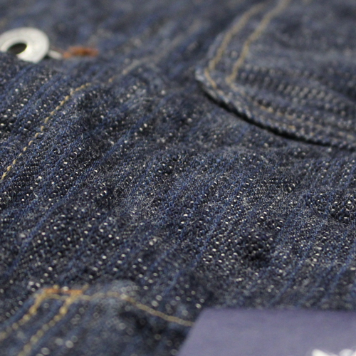 鬼デニム16oz天然藍鬼枷デニムカバーオール｢03502-鬼KASE｣の画像