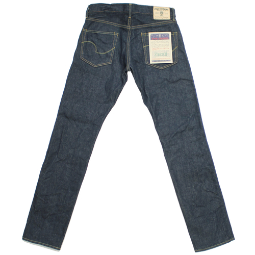 鬼デニム14.5oz石川台ストレッチデニムリラックステーパードジーンズ｢121S｣の画像